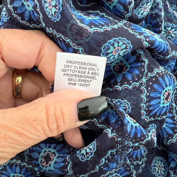 MISA Los Angeles Sansia Maxi Dress NWT Blue Lace Flowing Work Party Trendy - Picture 15 of 17